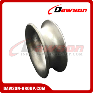 Galvanized Round Rope Thimble, Wire Rope Thimble, Hawser Thimbles Suitable for Fiber Rope