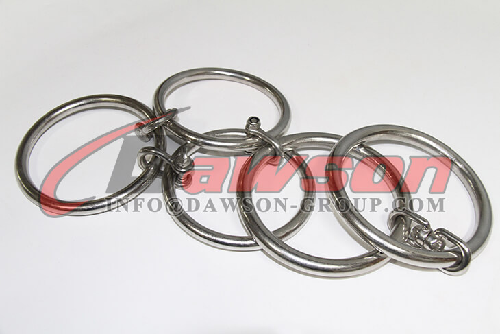 Stainless Steel 304 AISI316 Key Ring, Chain Catch, Keyrings - Dawson Group Ltd. - China Manufacturer, Supplier, Factory