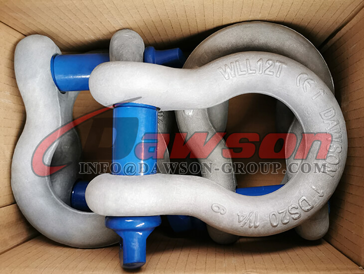 12T Bulk US Type Galvanized Alloy Anchor Shackle - Dawson Group Ltd. - China Manufacturer, Supplier, Factory