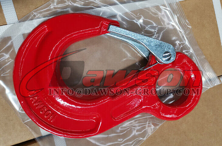 Eye Sling Hook with Latch for Lifting Chain Slings - Dawson Group Ltd. - China Manufacturer, Supplier, Factory
