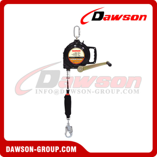DS-RE-10,DS-RE-15 Retractable Lifeline, Retrieval Lifeline, Recovery Self-Retracting Lifeline for Rescue Tripod