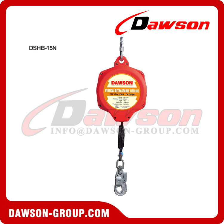 DSHB-15N Retractable Lifeline - Dawson Group Ltd. - China Manufacturer, Supplier DSHB-15N Retractable Lifeline - Dawson Group Ltd. - China Manufacturer, Supplier