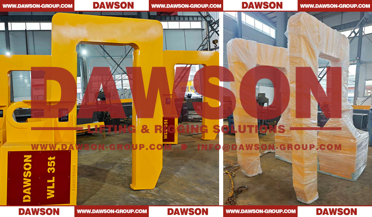 Heavy Duty C Type Lifting Clamps Hook for Handling Steel Coils Welding with Multi-Layer Steel Plates - Dawson Group Ltd. - China Manufacturer, Factory