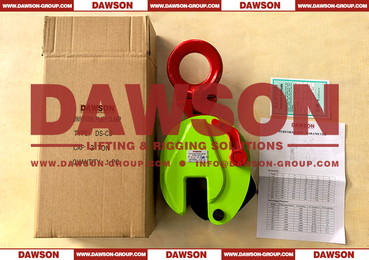 DS-CD Type Universal Plate Clamp for Lifting and Transporting Steel Plates - Dawson Group Ltd. - China Manufacturer, Supplier