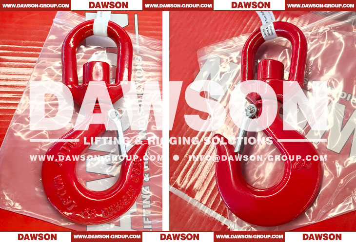 DS132 322A G70 Grade 70 Forged Alloy Steel Swivel Hook, Swivel Hoist Hooks - Dawson Group Ltd. - China Manufacturer, Supplier, Factory