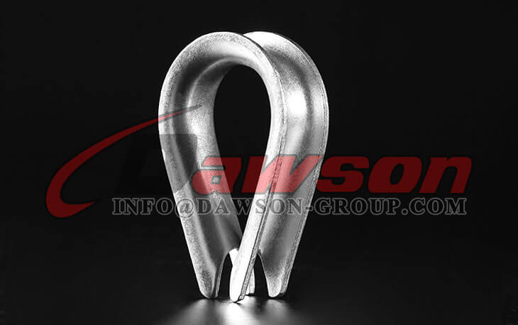 G411 Standard Wire Rope Thimbles, Super Carbon Steel Wire Rope Thimbles ...