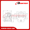 DS-MT 0.5T - 5T Manual Trolley for Electric Chain Hoist