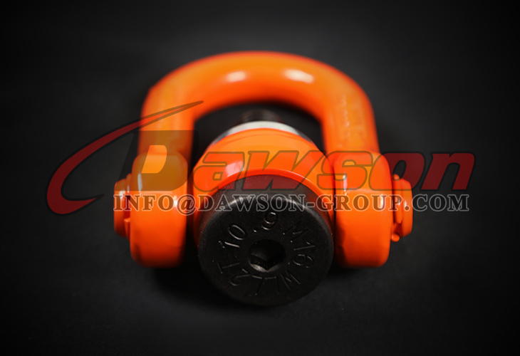 DAWSON M16 Metric Thread Double Swivel Shackle, G80 Swivel Hoist Ring, G80 Alloy Steel Swivel Hoist Ring for Lifting - Dawson Group Ltd. - China Manufacturer, Factory