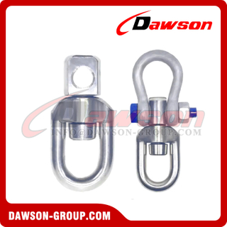 Stainless Steel Trawling Swivels for Shackle, AISI316 Swivel, AISI304 Trawl Swivels