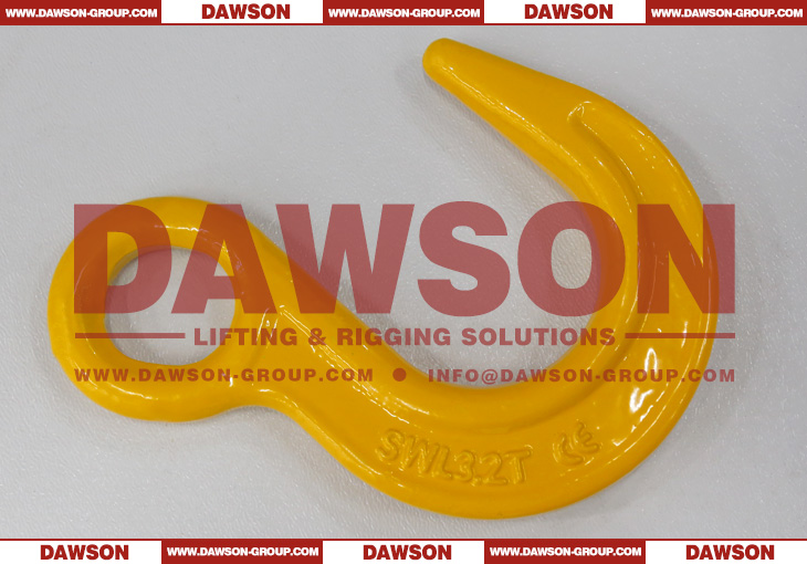 DS015 Australian Standard AS 3776 2015 G80 Eye Foundry Hook, Large Opening Hook - Dawson Group Ltd. - China Factory