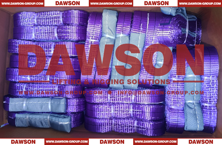WLL 1 Ton 1000kg Polyester Webbing Slings - Lifting Slings - Dawson Group Ltd. - China Manufacturer, Supplier