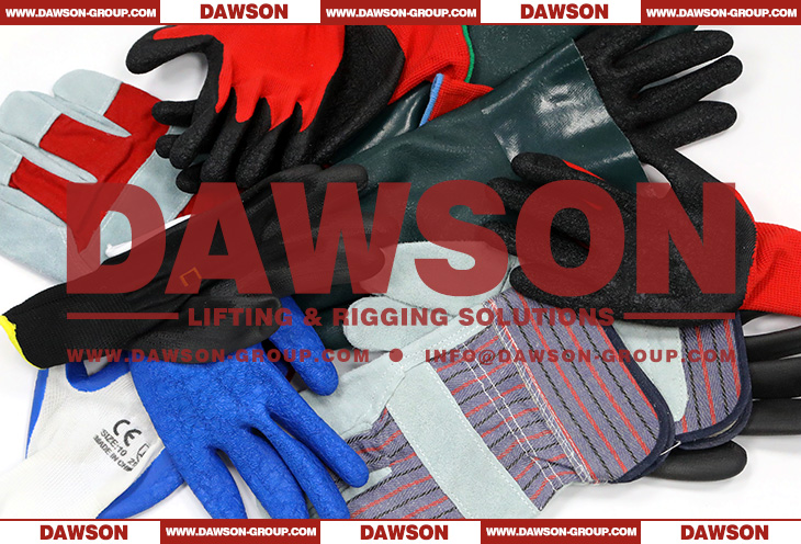 PU Coated Gloves, Premium double dipped green PVC gauntlet, Rigger gloves with rubber cuff, Gloves - Dawson Group Ltd. - China Manufacturer, Supplier, Factory