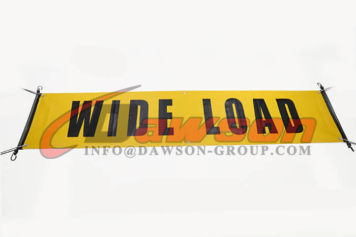 Mesh Wide Load Sign with Bungees - Dawson Group Ltd. - China Manufacturer, Factory
