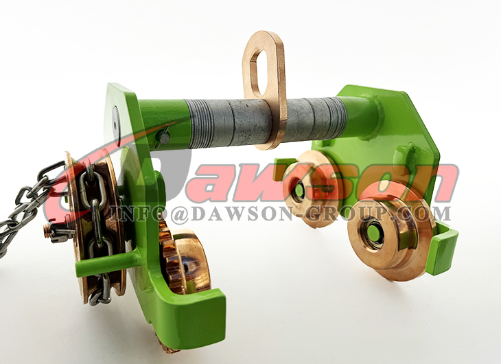 DS-EX-GCL EX-proof Geared Trolley, Non-Sparking Geared Trolley Clamp - Dawson Group Ltd. - China Supplier, Factory