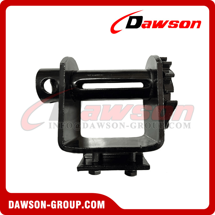 4'' American Bolt On Lashing Winch for Flatbed Truck or Trailer - Bottom Mount - 7820 Type