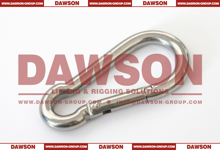 Stainless Steel Snap Hook DIN5299 Form C, DIN5299C AISI 304 AISI 316 Spring Carabiner - Dawson Group Ltd. - China Manufacturer, Factory
