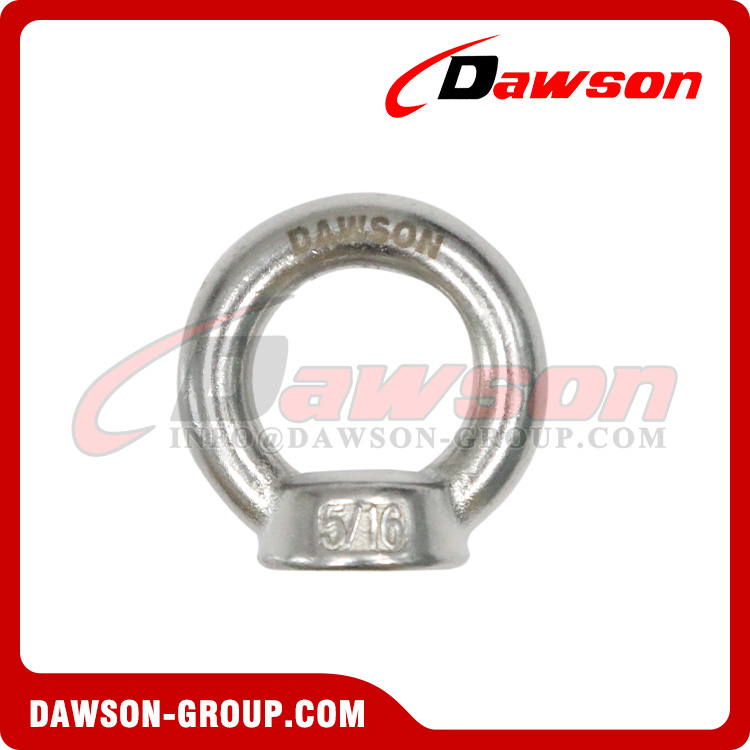 Stainless Steel DIN 582 Eye Nut, SS316 DIN 582 Eye Nut, SS304 DIN 582 Eye Nuts