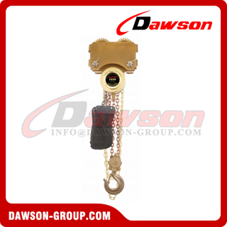 DSSQ-ZHC 0.5Ton - 20Ton Low Headroom Explosion-proof Chain Hoist, Non-Spark Chain Block