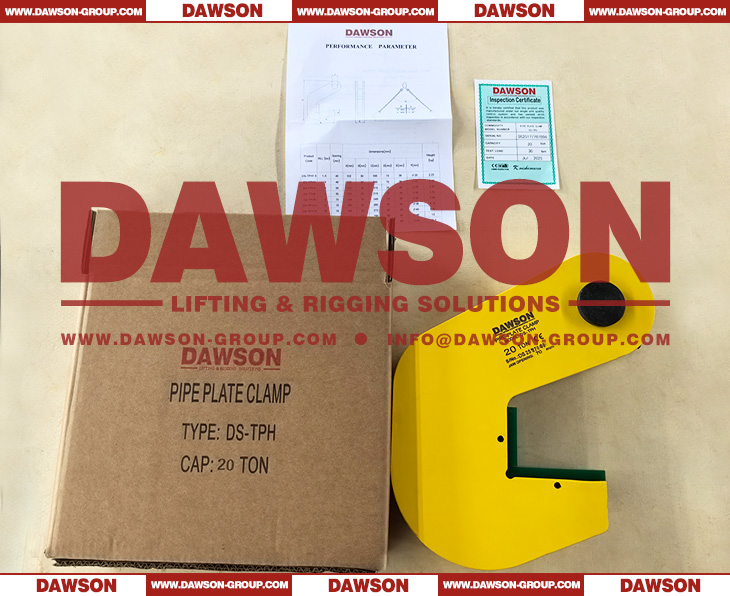 DS-TPH Type Pipe Plate Clamp for Horizontal Lifting and Transporting - Dawson Group Ltd. - China Supplier, Factory