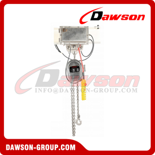 DS-DHSS-ZH Running Type Stainless Steel Electric Chain Block with Electric Trolley, SS Electric Chain Hoist
