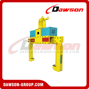 DAWSON 20T Electric Coil Tongs, Steel Coil Rotating Lifting Tongs, HD Lifting Tong Clamps