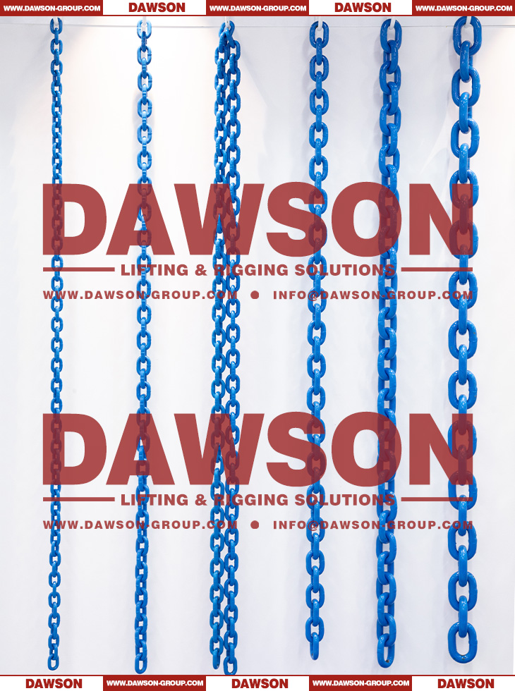 DAWSON G100 Alloy Lifting Chain, Grade 100 Link Chain - Dawson Group Ltd. - China Manufacturer, Supplier, Factory