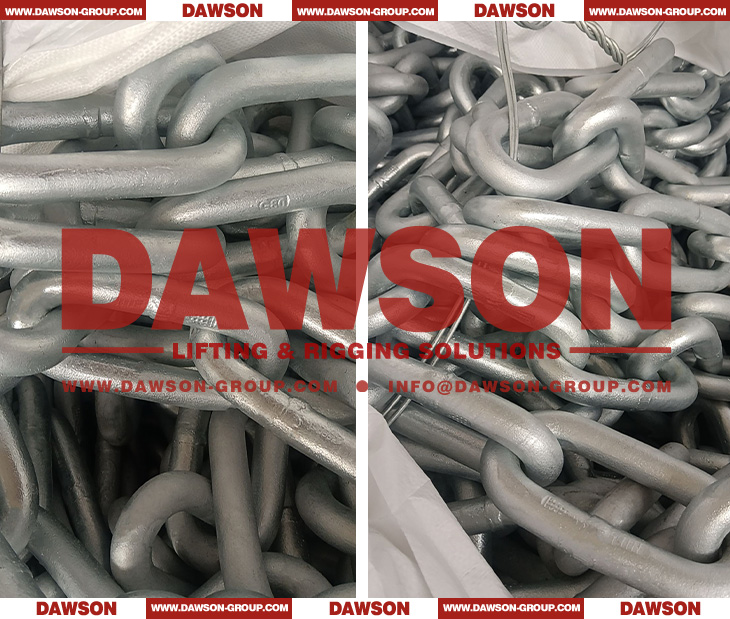G80 Hot Dip Galvanized Fishing Link Chain, HDG Trawling Chain for Fishing & Fishfarming - Dawson Group Ltd. - China Manufacturer, Supplier, Factory