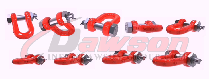 DS049 G80 Bolt Type Dee Shackle, Chain Shackle with Bolt for Lifting - Dawson Group Ltd. - China Supplier, Manufacturer, Factory