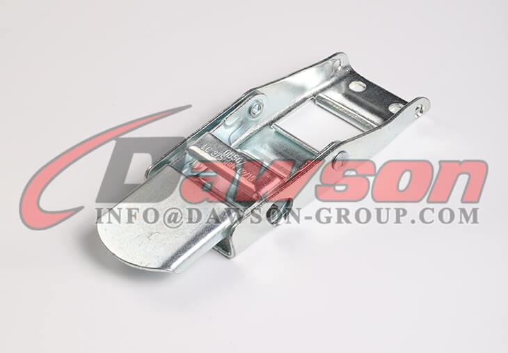 Steel Overcenter Buckle with Plastic Latch for Cargo Strap Safety Belt, Polished Press Buckle - Dawson Group Ltd. - China Manufacturer, Factory