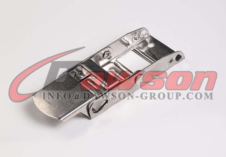 DSOCB17 600KG 1320LBS Stainless Steel Over Center Buckle, Spring Lock Buckle for Webbing, Polished Overcenter Buckle - Dawson Group Ltd. - China Manufacturer, Factory