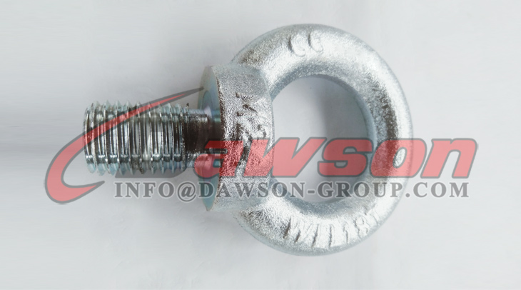 DIN 580 Galvanized Eye Bolts Lifting Eye Screw - Dawson Group Ltd. - China Manufacturer, Supplier, Factory