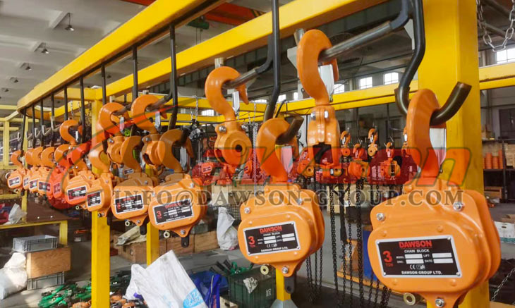 DSVC 3000KG Heavy Duty Chain Block for Lifting Goods - Dawson Group Ltd. - China Manufacturer, Supplier, Factory