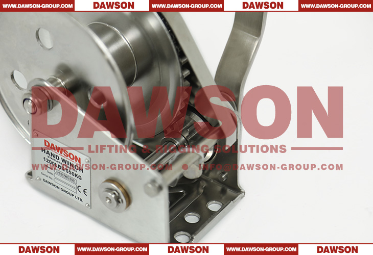 DAWSON 800LBS 1200LBS 1600LBS 1800LBS 2600LBS SS304 Small Stainless Steel Reversible Hand Winches with Brake for Pulling - Dawson Group Ltd. - China Supplier, Factory