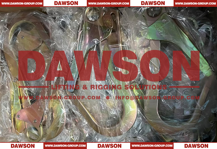 DAWSON DSJ-2031 Climbing Harness Full Body Harness Fall Protection Steel Snap Hook, Forged Steel Safety Scaffold Hook - Dawson Group Ltd. - China Manufacturer