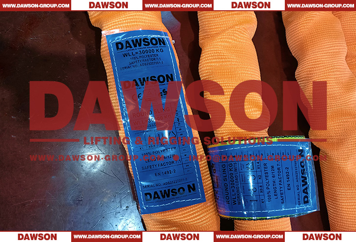 WLL 30T Polyester Round Slings - Lifting Slings - Dawson Group Ltd. - China Supplier, Factory
