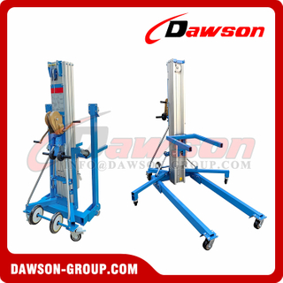 DS-GTWY Mechanical Duct Lifter, Human Hand Cranked Aluminum Alloy Lift