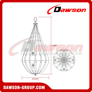 DS-PLTB Proof Load Testing Water Bags, Proof Load Bags, Water Weight Bags, Standard Water Test Bags, Low Head Water Test Bags