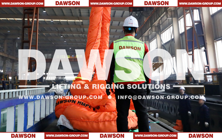 Testing about HMPE UHMWPE Synthetic Fiber Heavy Duty Round Lifting Slings, Ultra-high Molecular Weight Polyethylene Endless Round Slings - Dawson Group Ltd. - China Manufacturer, Supplier