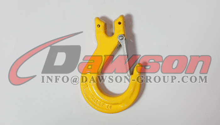 DS069 G80 Clevis Sling Hook with Latch for Lifting Chains - Dawson Group Ltd. - China Manufacturer, Supplier, Factory