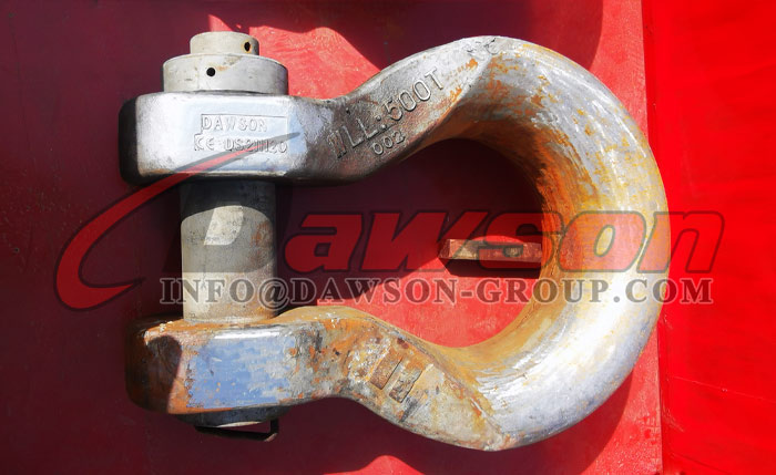 DG2160 Alloy Steel Bolt Type Wide Body Shackle for Synthetic Web Slings, Synthetic Round Slings or Wire Rope Slings - Dawson Group Ltd. - China Manufacturer, Supplier
