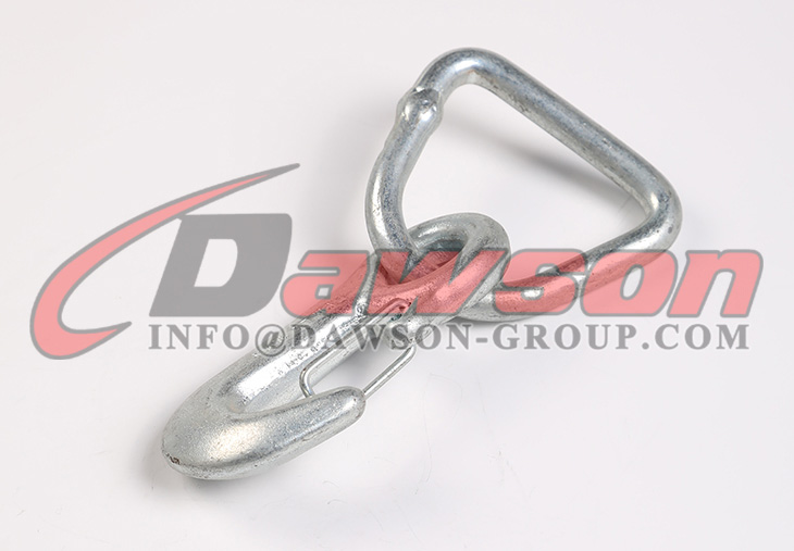 BS 3000kgs/6600lbs Forged Eye Hook with D Ring, Zinc Plated Steel Eye Hooks  - Dawson Group Ltd. - China Manufacturer, Supplier, Factory