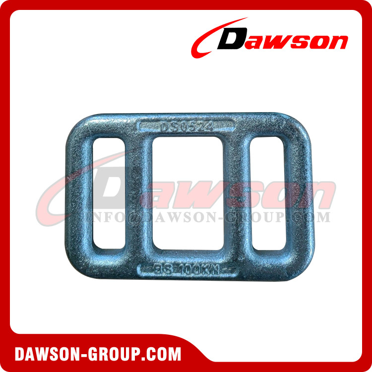 DAWSON DS-OWLB5050 50mm 10T Forged White Zinc Plated One Way Lashing Buckles