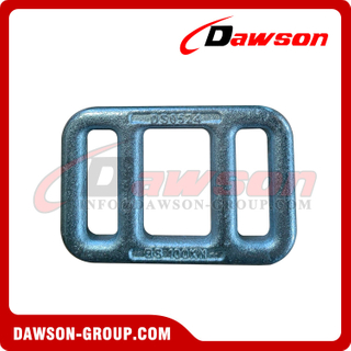 DS-OWB5050F04 50mm 10T Forged White Zinc Plated One Way Lashing Buckles