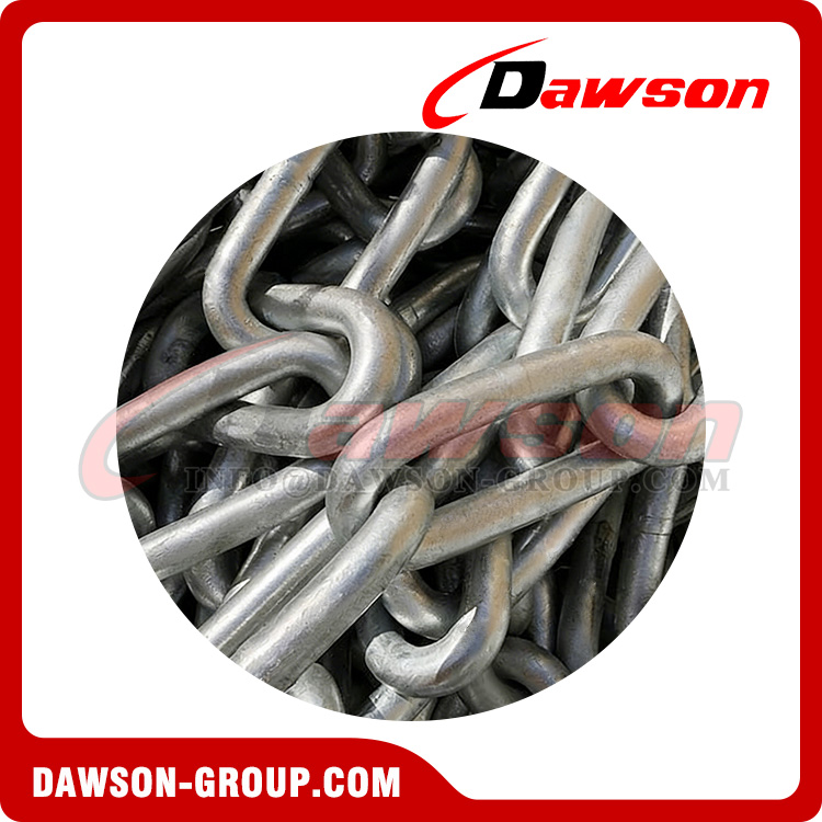 Grade 64 Hot Dip Galvanized Alloy Steel Fishing Chain, Fishery Chain ...