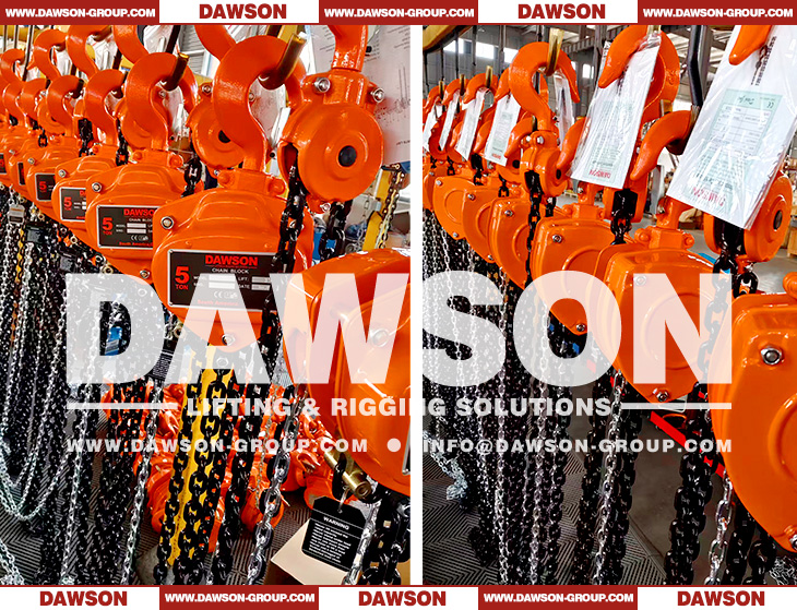 DSVC 5T Manual Chain Block for Lifting Goods - Dawson Group Ltd. - China Manufacturer, Supplier, Factory
