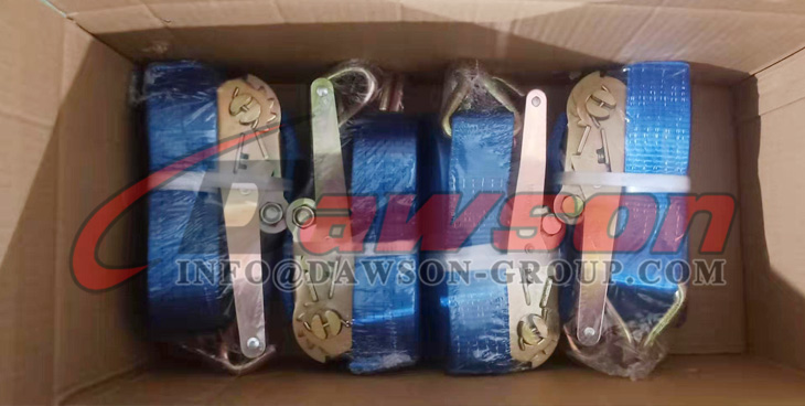 Ergo Ratchet Straps 5ton (5000kgs) x 50mm x 6mtr - Damar Webbing Solutions  Ltd