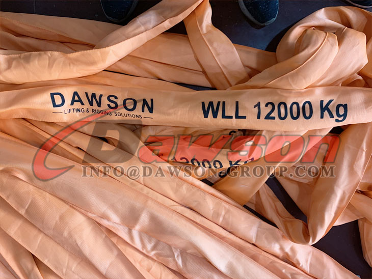 WLL 12T Polyester Round Slings - Dawson Group Ltd. - China Factory, Manufacturer, Supplier