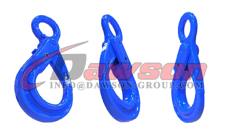 G100 Grade 100 European Type Eye Self-Locking Hook Lifting Equipment for Crane Lifting Chain Slings - Dawson Group Ltd. - China Factory, Manufacturer
