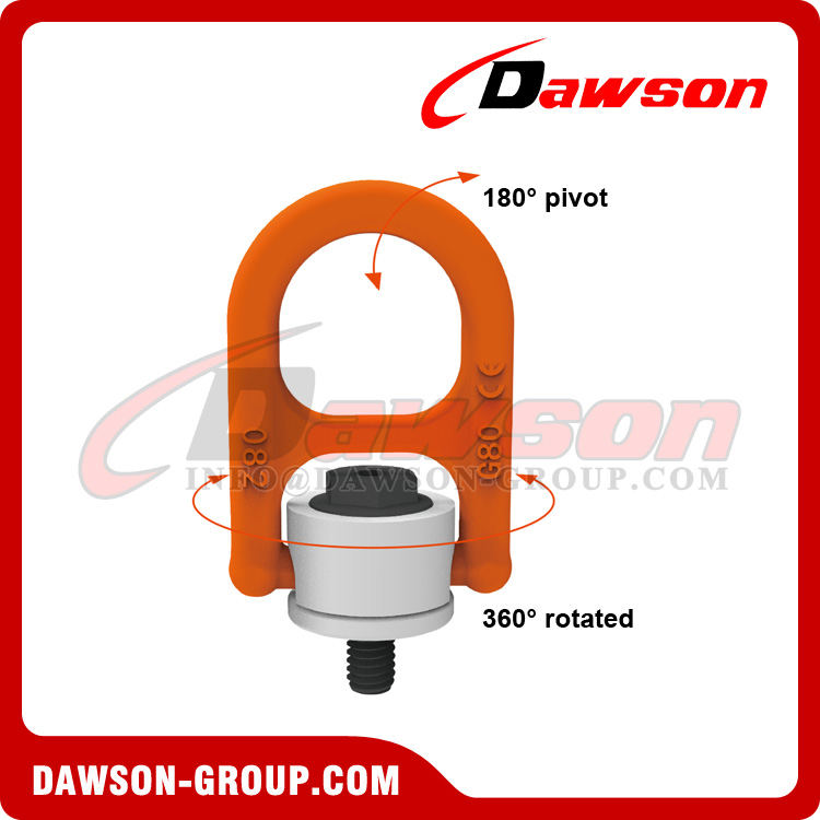 DS082Y Heavy Duty Lifting Point, Swivel Hoist Rings Dawson Group Ltd