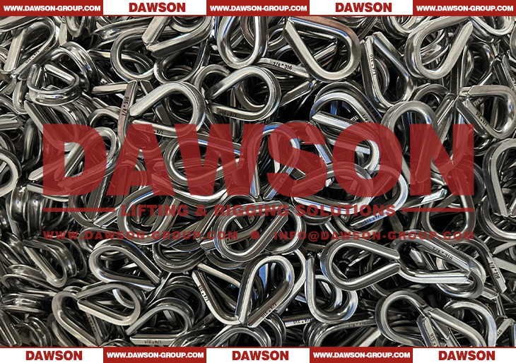DAWSON SS US Type G414 Wire Rope Thimble, AISI316 U. S. Type G414 Thimble - Dawson Group Ltd. - China Manufacturer, Supplier